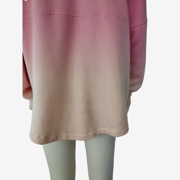 Victoria Secret PINK Ombre Pullover Oversized Fit Scoop Neck Sweater M - Picture 7 of 11